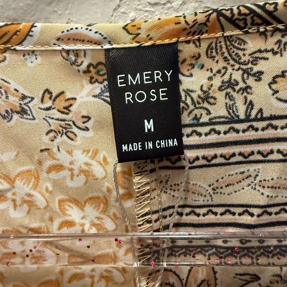 Emery Rose By SheIn Women's Patchwork Dress Cottage Peasant size M - Picture 5 of 7